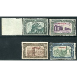1930 Eritrea Milizia III emissione 4 val.