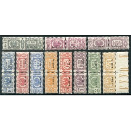 1927 Colonie Libia pacchi 11 val. nuovi