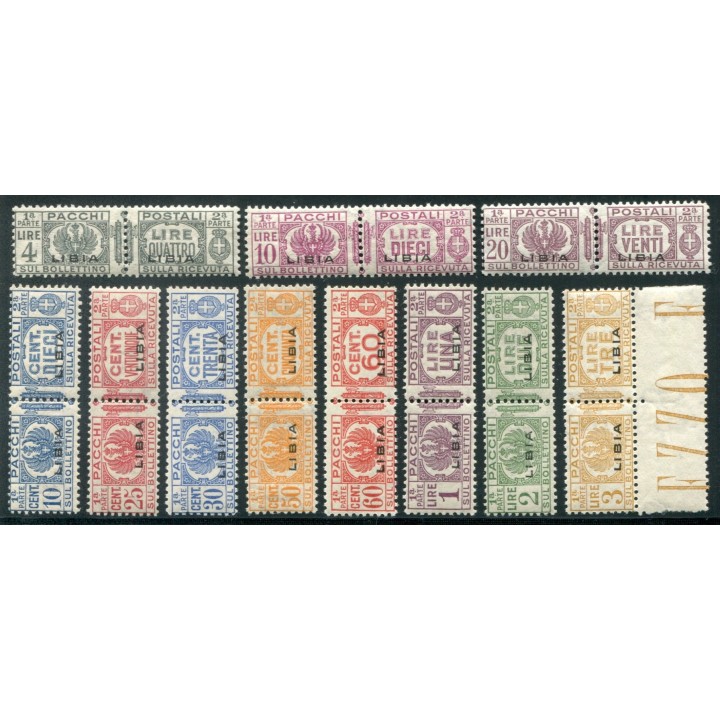 1927 Colonie Libia pacchi 11 val. nuovi
