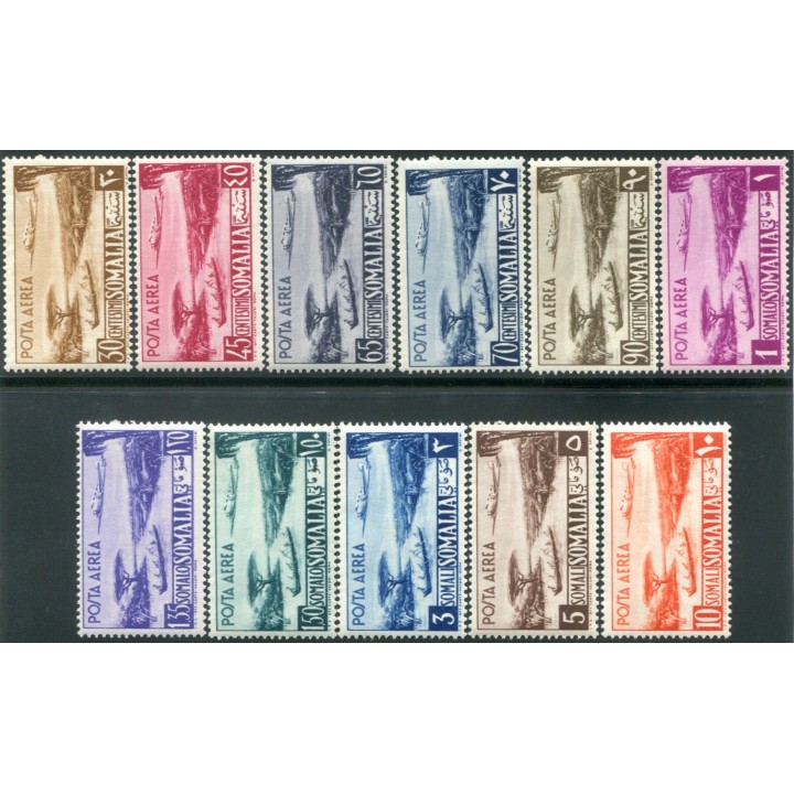 1924 Somalia AFIS PA 10 valori