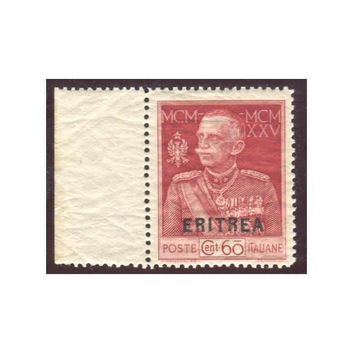 1925/6 Eritrea Giubileo 60 cent. nuovo