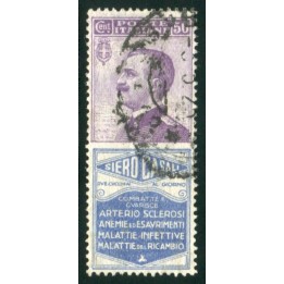 1924/25 Regno Pubblicitari 50 cent Casali