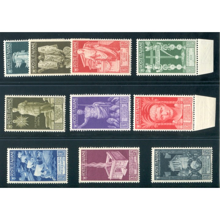1937 Regno Augusto serie PO nuova