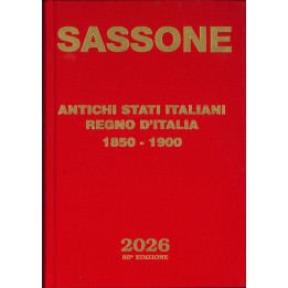 SASSONE 2026 Antichi Stati italiani Francobolli e lettere