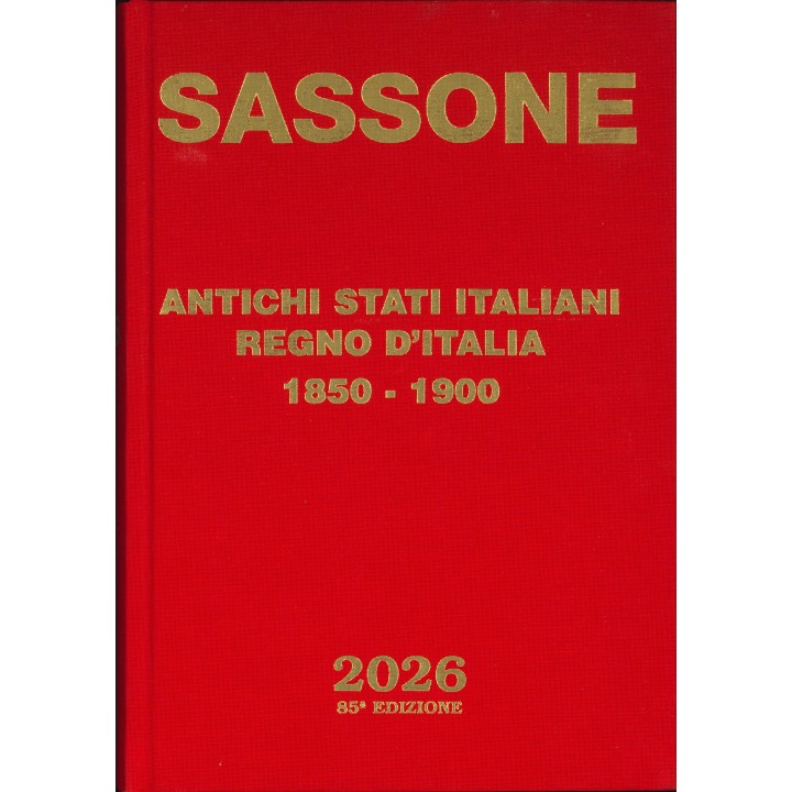 SASSONE 2026 Antichi Stati italiani Francobolli e lettere