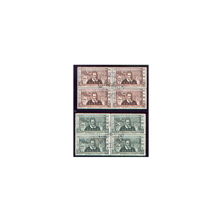 1954 Repubblica Marco Polo quartina