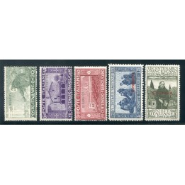 1928 Cirenaica San Francesco 5 val.