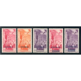 1932/43 Cirenaica Posta Aerea 5 valori