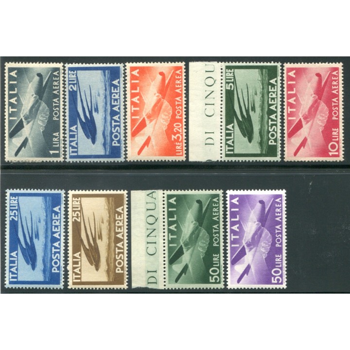 1945 Repubblica PA Democratica serie centrata