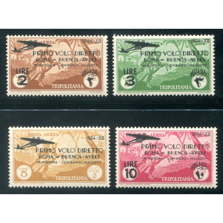 1934 Tripolitania Roma Buenos Aires