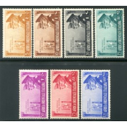 1941 Colonie Aoi Asse serie 7 valori